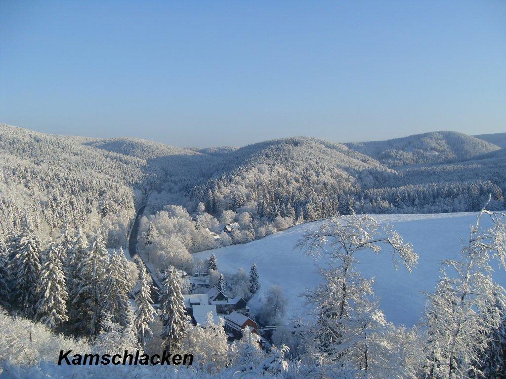 Gaestehaus Buendge Kamschlacken Exteriér fotografie
