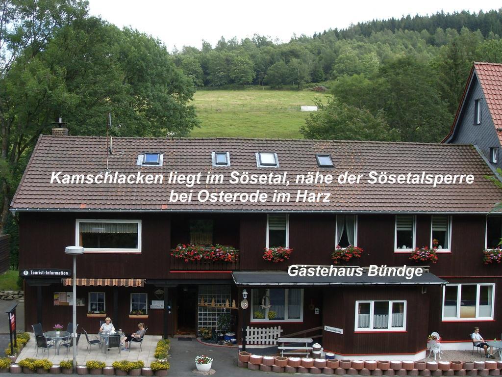 Gaestehaus Buendge Kamschlacken Exteriér fotografie